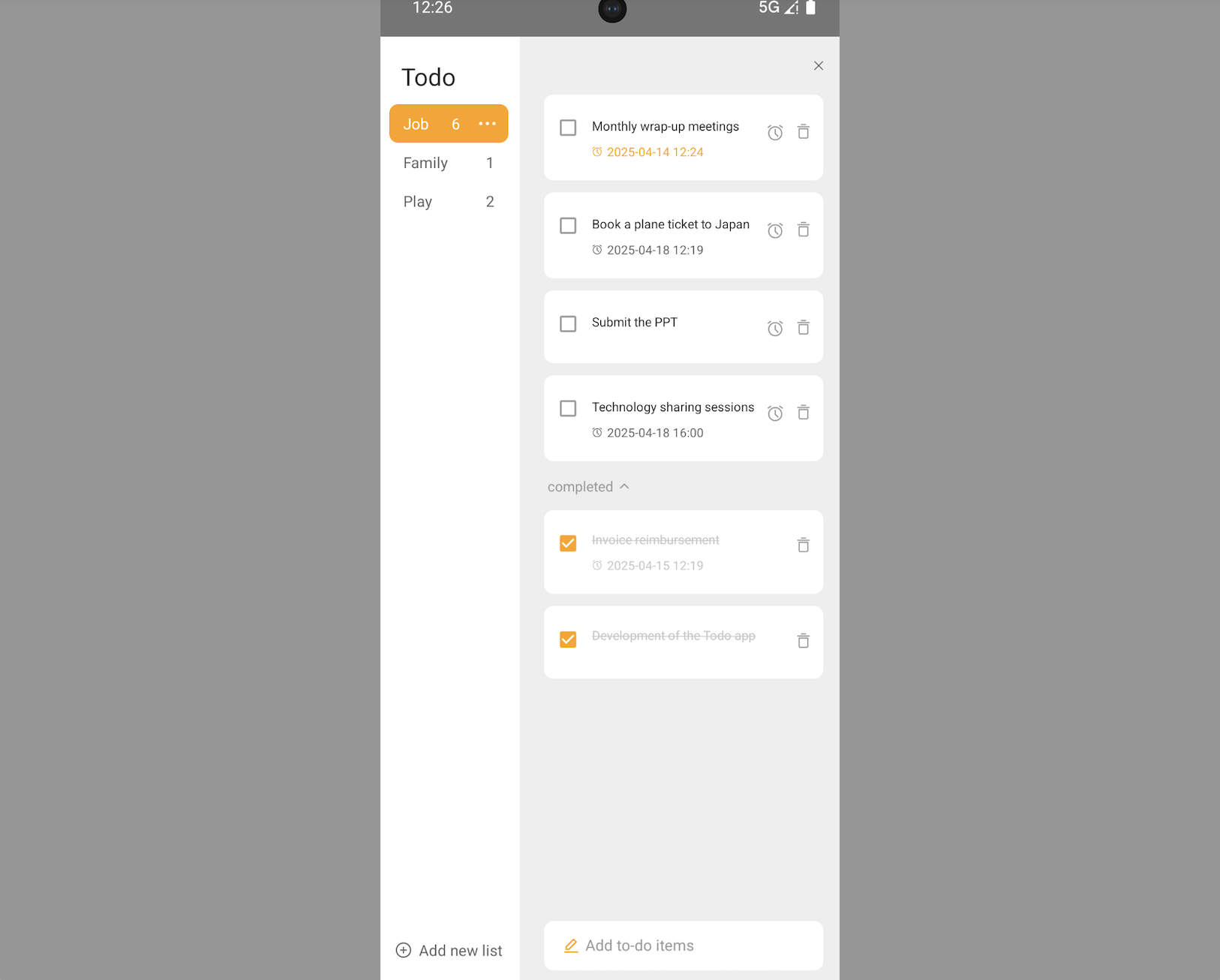 Todo App